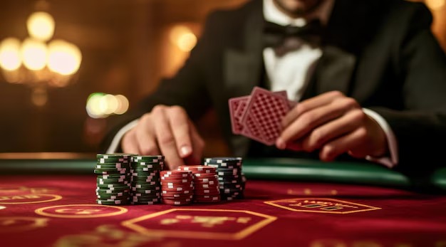 bandarjaya live dealer studios featuring HD broadcast setup and professional gaming environment